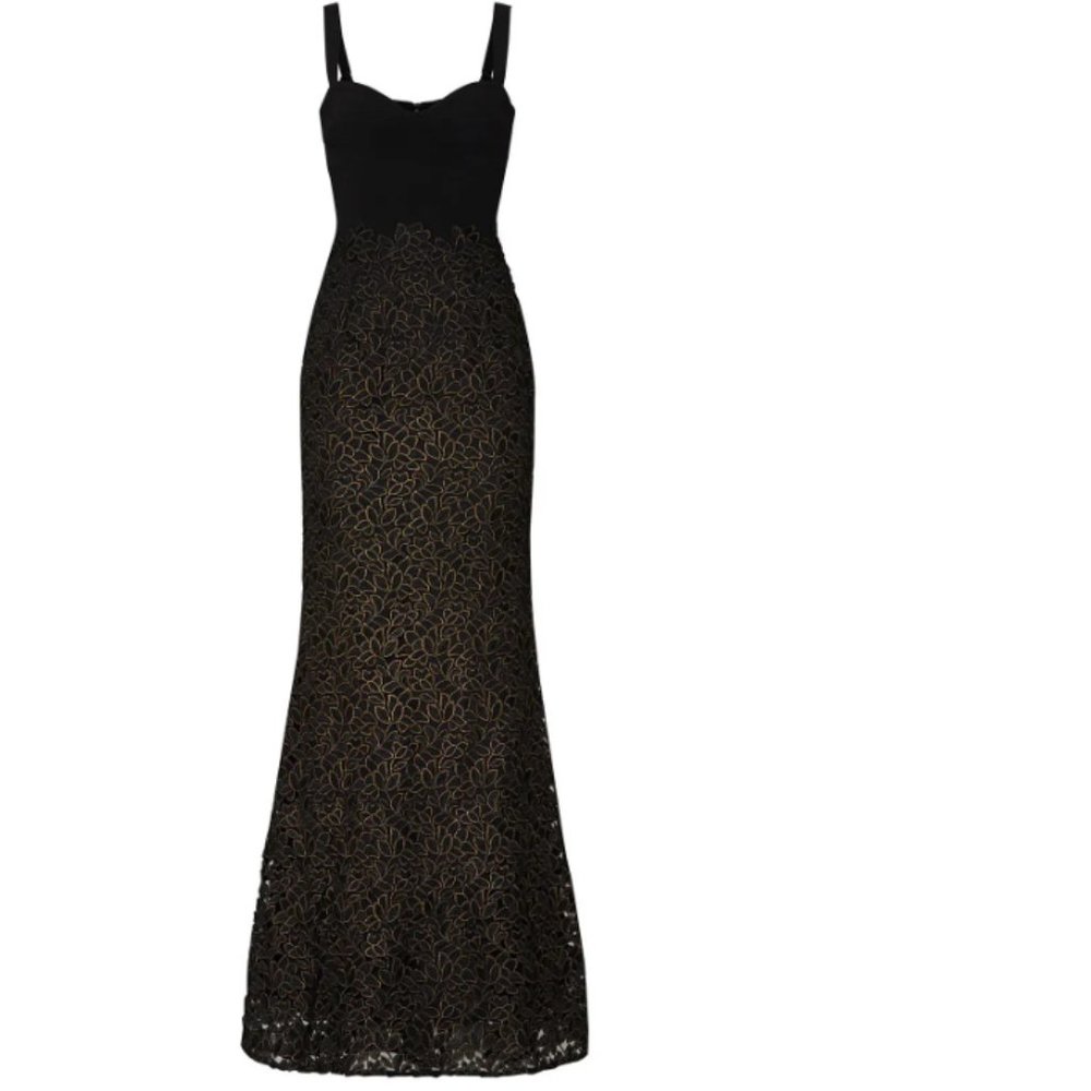 Dress The Population Black Lorena Gown